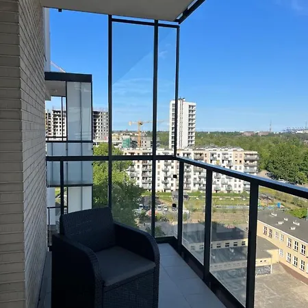 Nowa Letnica Tower- Premium شقة
