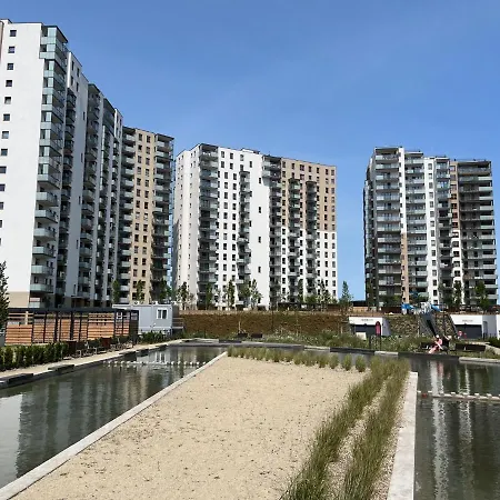 Nowa Letnica Tower- Premium شقة غدانسك